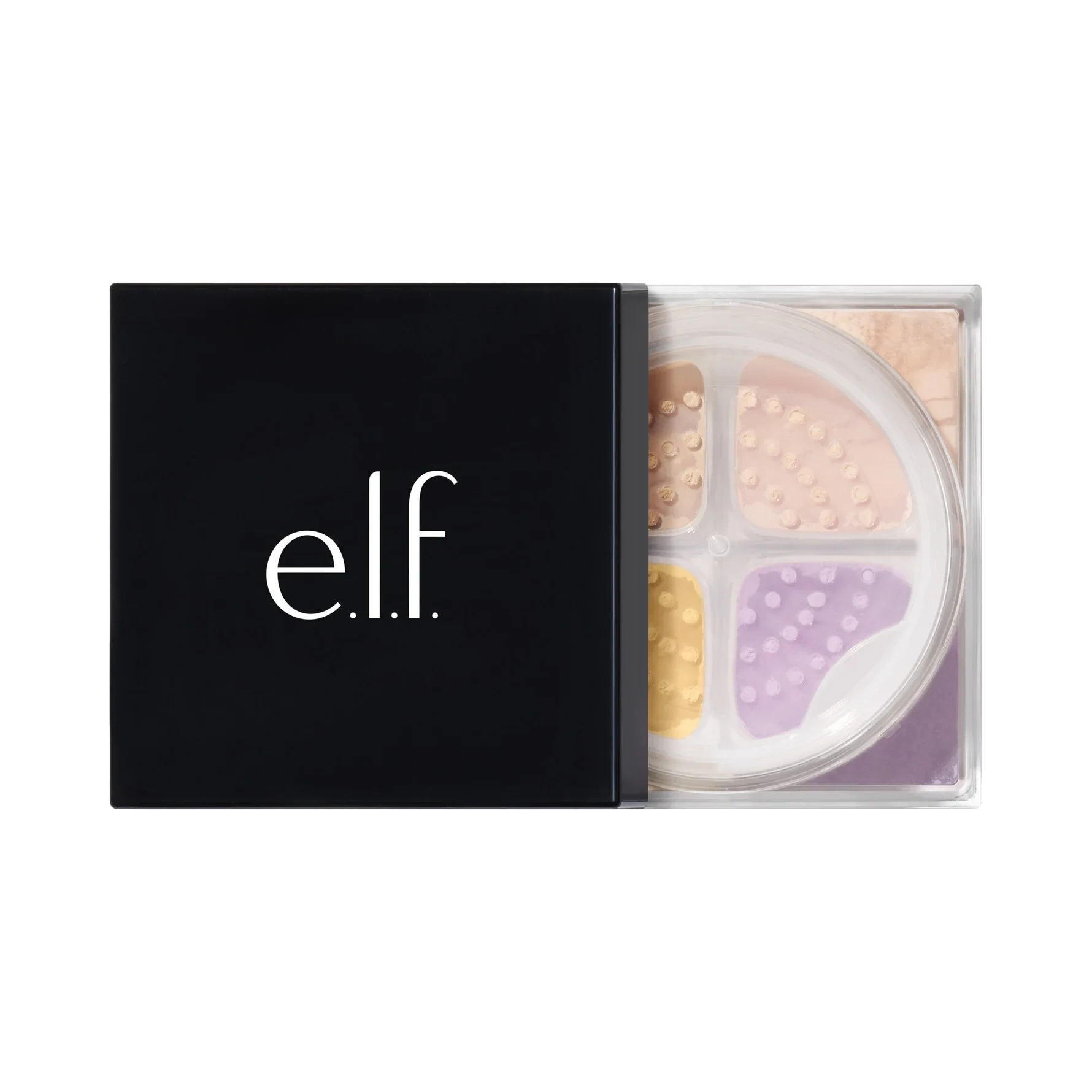 e.l.f. Set it Bright Powder Quad Medium-Tan
