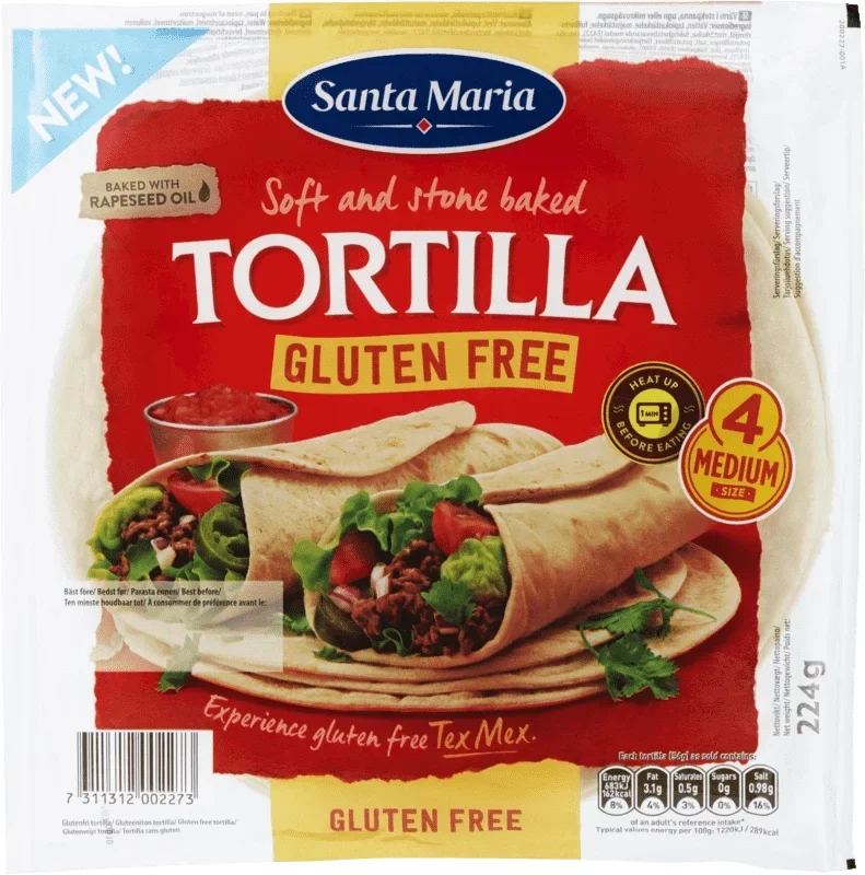 Santa Maria Tortilla Glutenfri