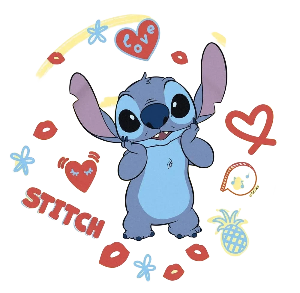 Stitch-keramikksett i 3 deler
