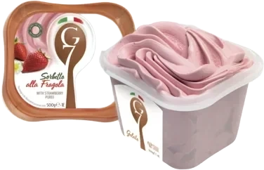Fragola 1l G7 Ekte Italiensk Iskrem