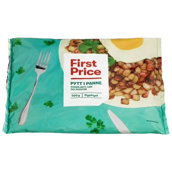 Pytt I Panne Skinke 500g First Price