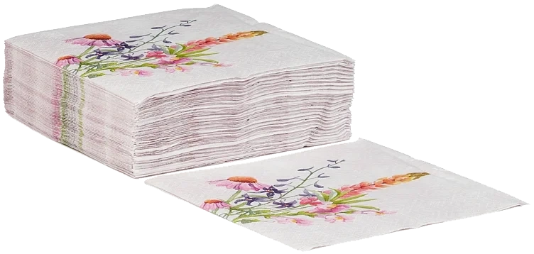 Serviett 3l33cm Floret