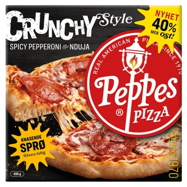Peppes Pizza Pepperoni&Nduja 495g