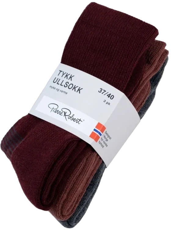 Tykk Ullsokk X3 Mix22 37-40 (40)