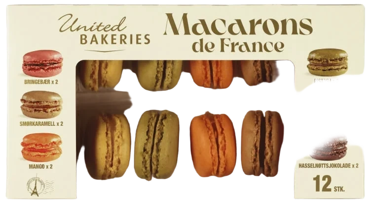 Makroner Franske 158g United Bakeries