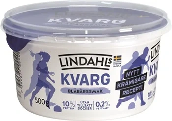 Kvarg blåbärsmak