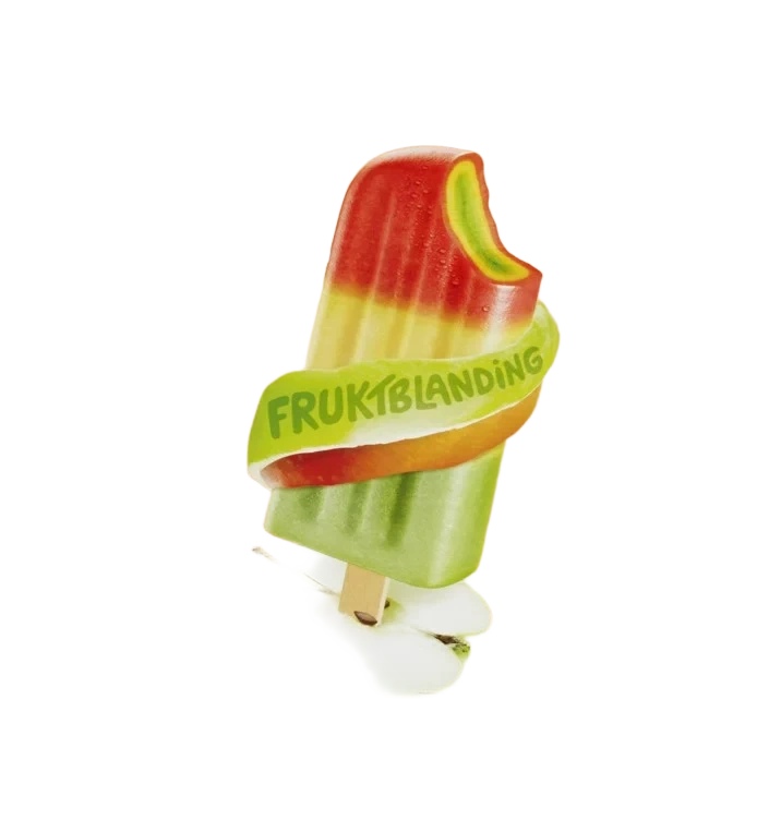 Friskis 50% Frukt Multipack 10stk Hennig Olsen