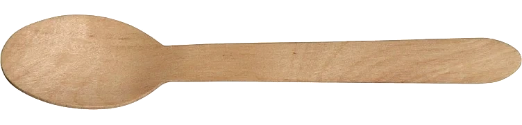 Skje Brun 16cm Bjørketre Voks