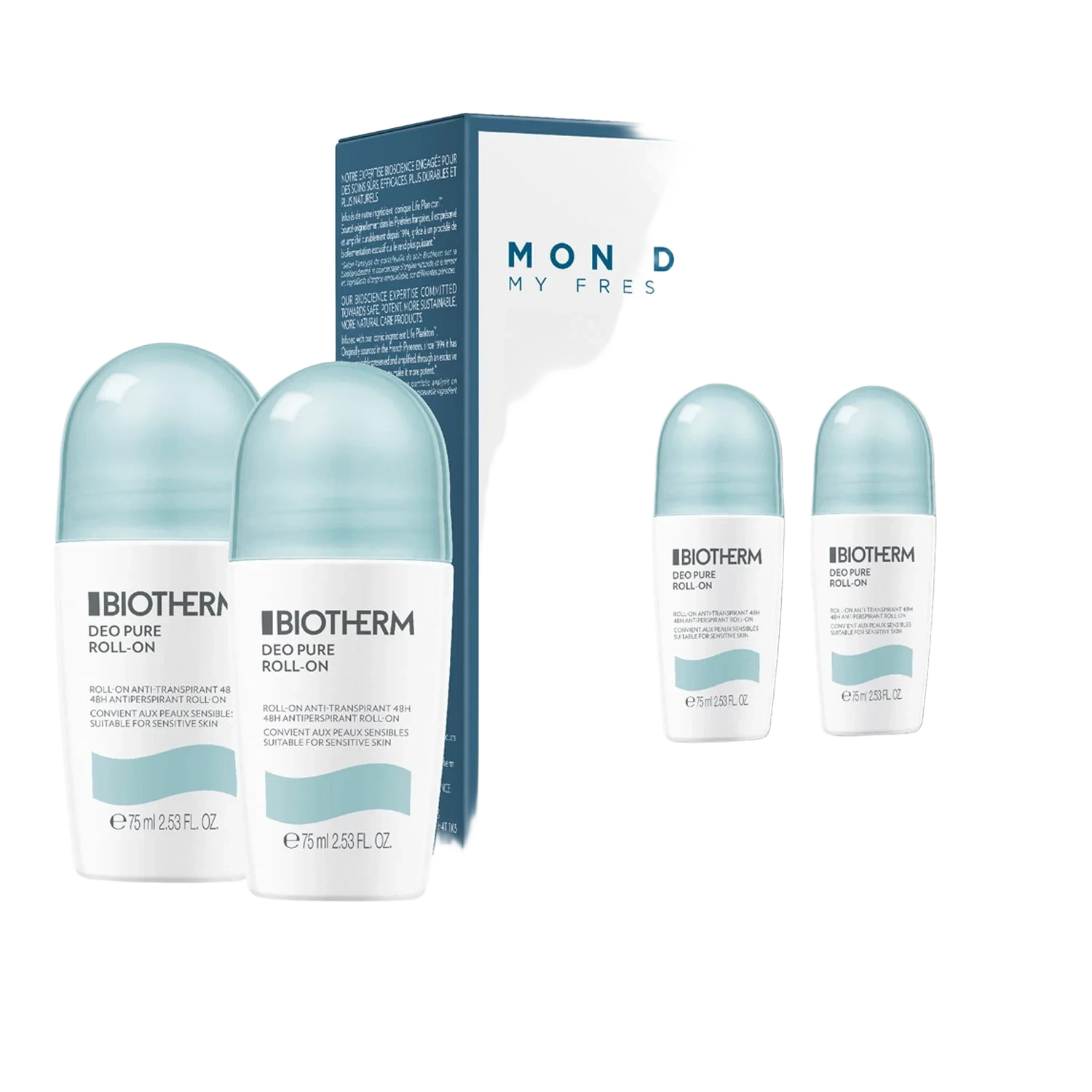 Biotherm Deo Pure Roll-On Set