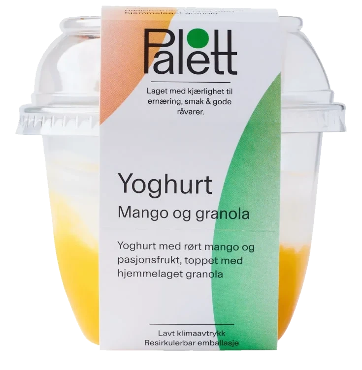 Yoghurt Mango&Granola 180g Palett