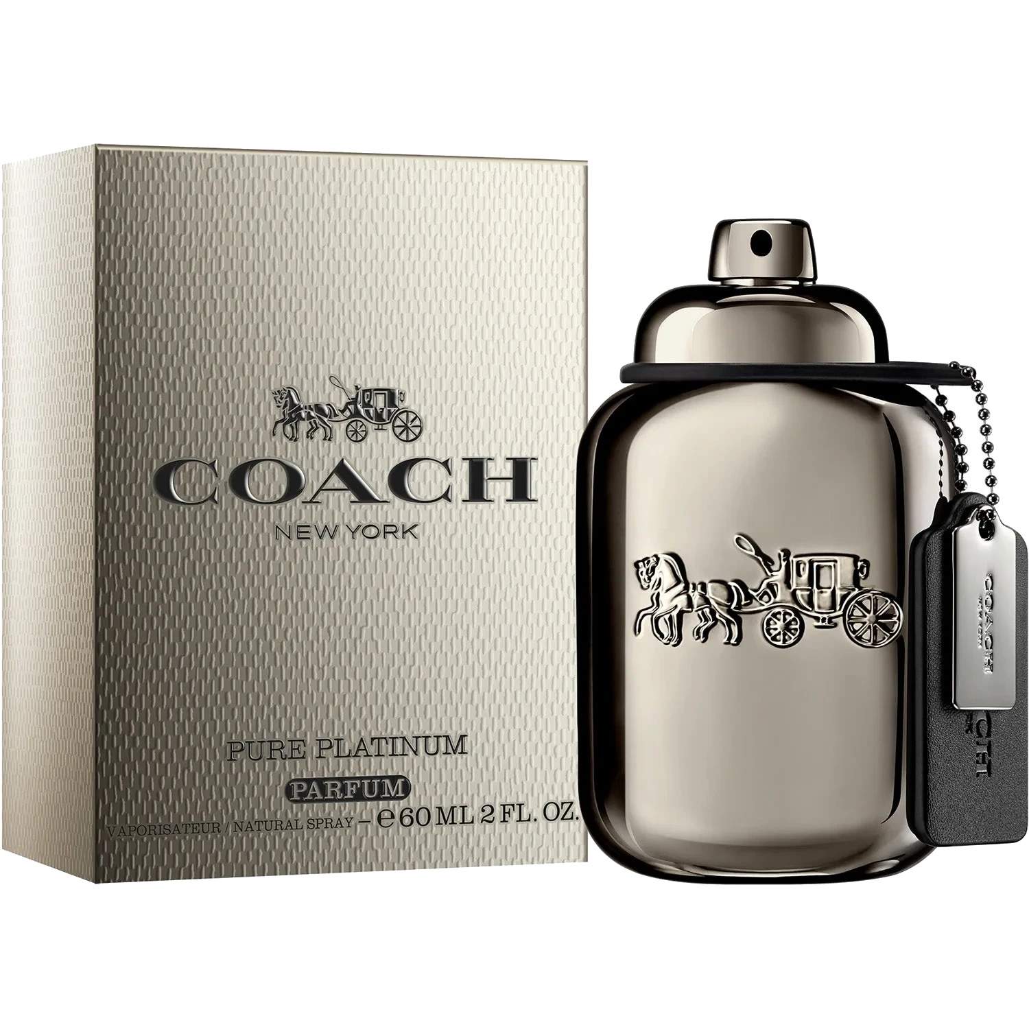 Coach Pure Platinum Parfum 60 ml