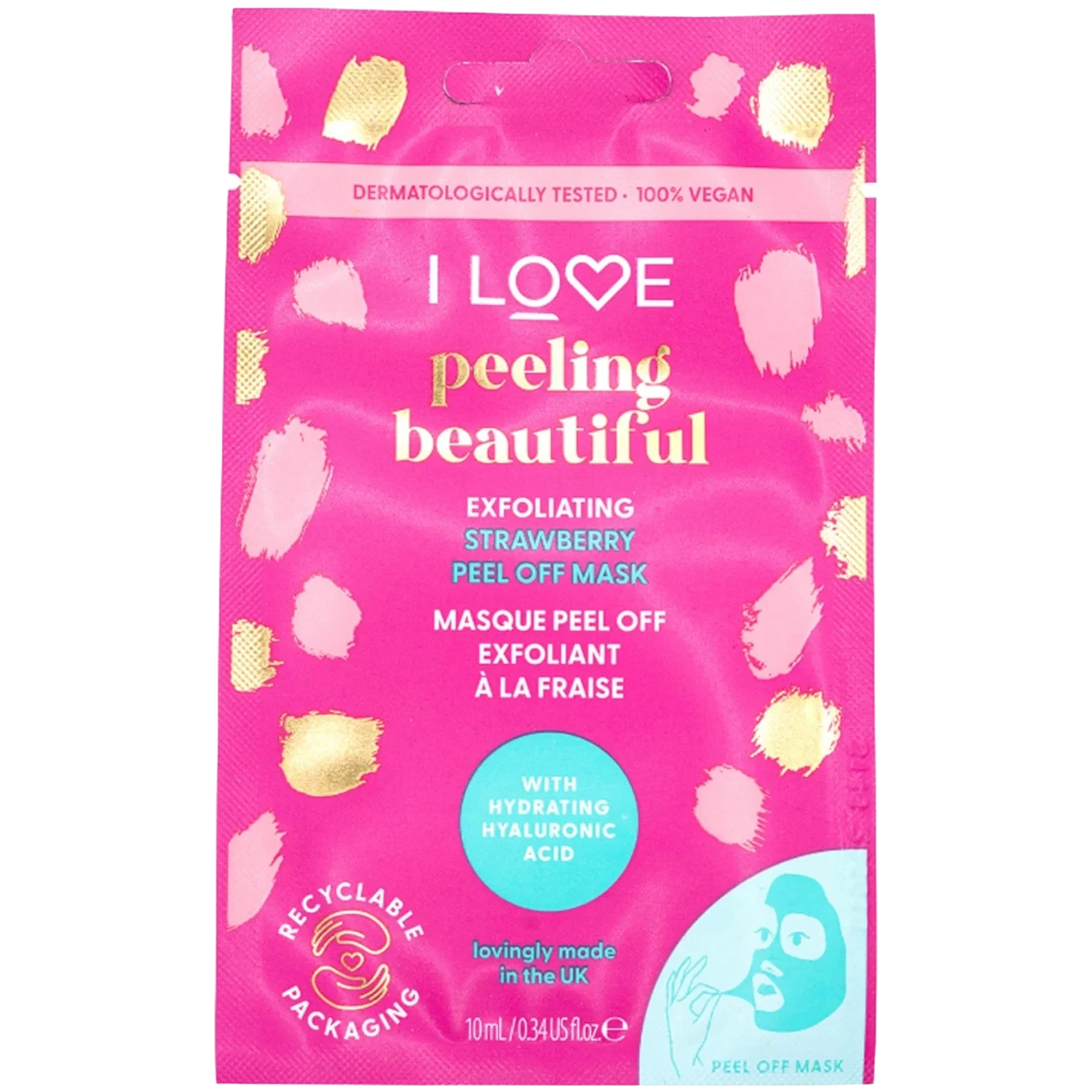 I Love Face Mask