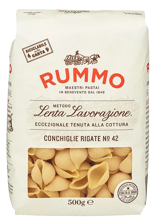 Rummo conchiglie rigate  500g