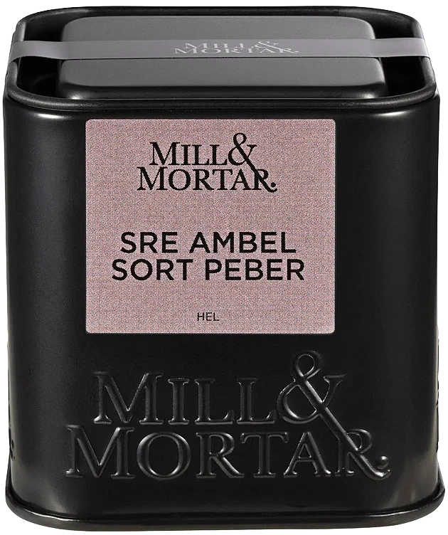 Pepperkorn Sorte Sre Ambel 50g Mill & Mortar