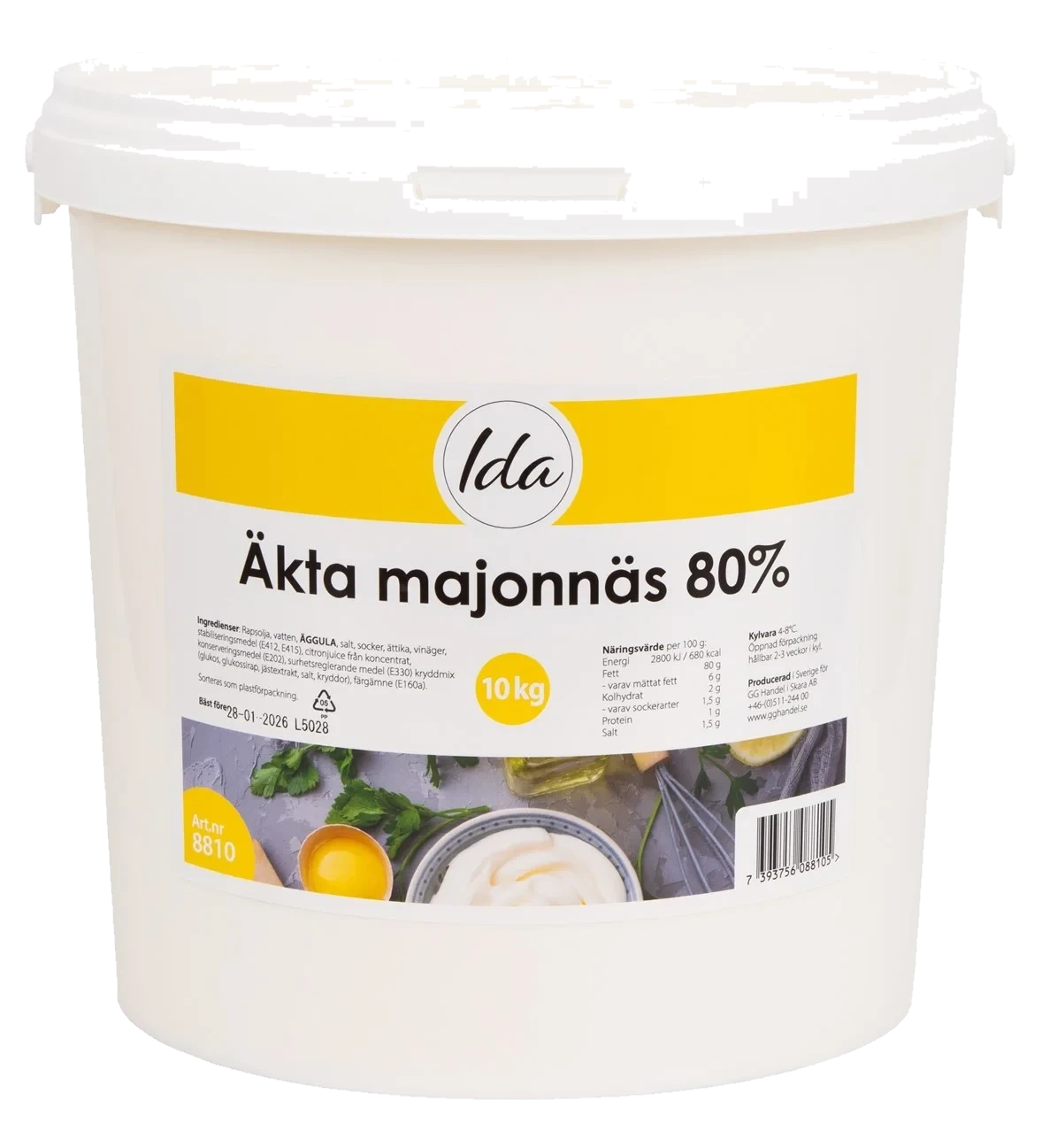 Majonnäs 80%