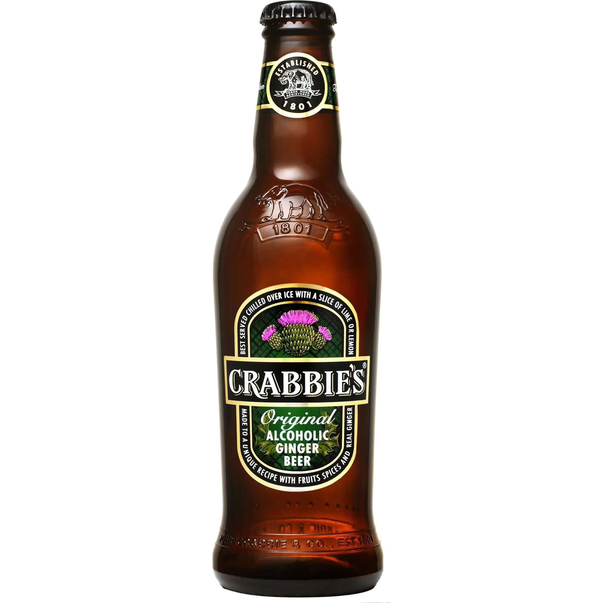 Crabbies Ginger Beer 4% 12x33cl