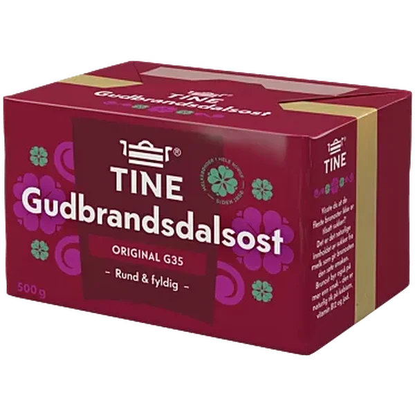 Gudbrandsdalsost G35 500g Tine