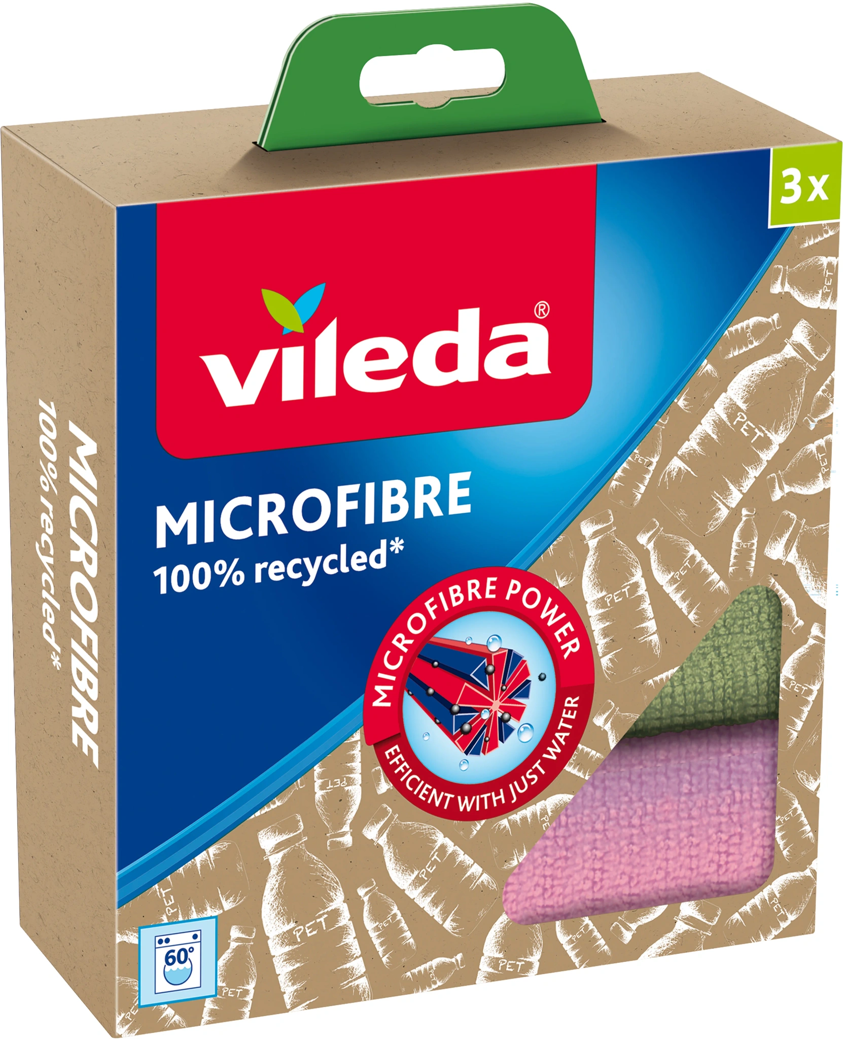 Vileda Microfibre 100% recycled duk