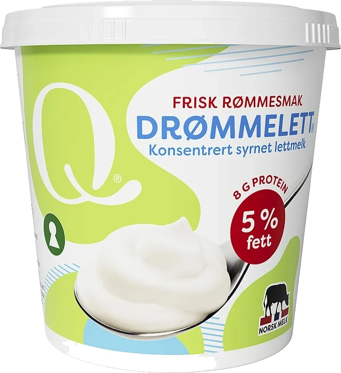 Q-drømmelett 5%   300g