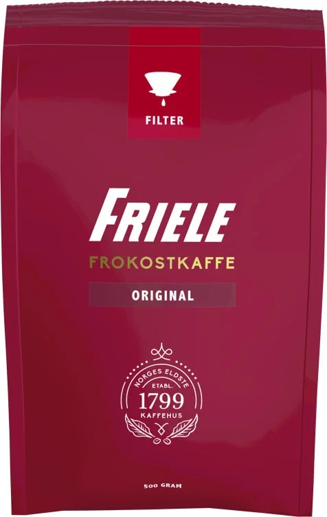 Friele frokostkaffe filtermalt   500g