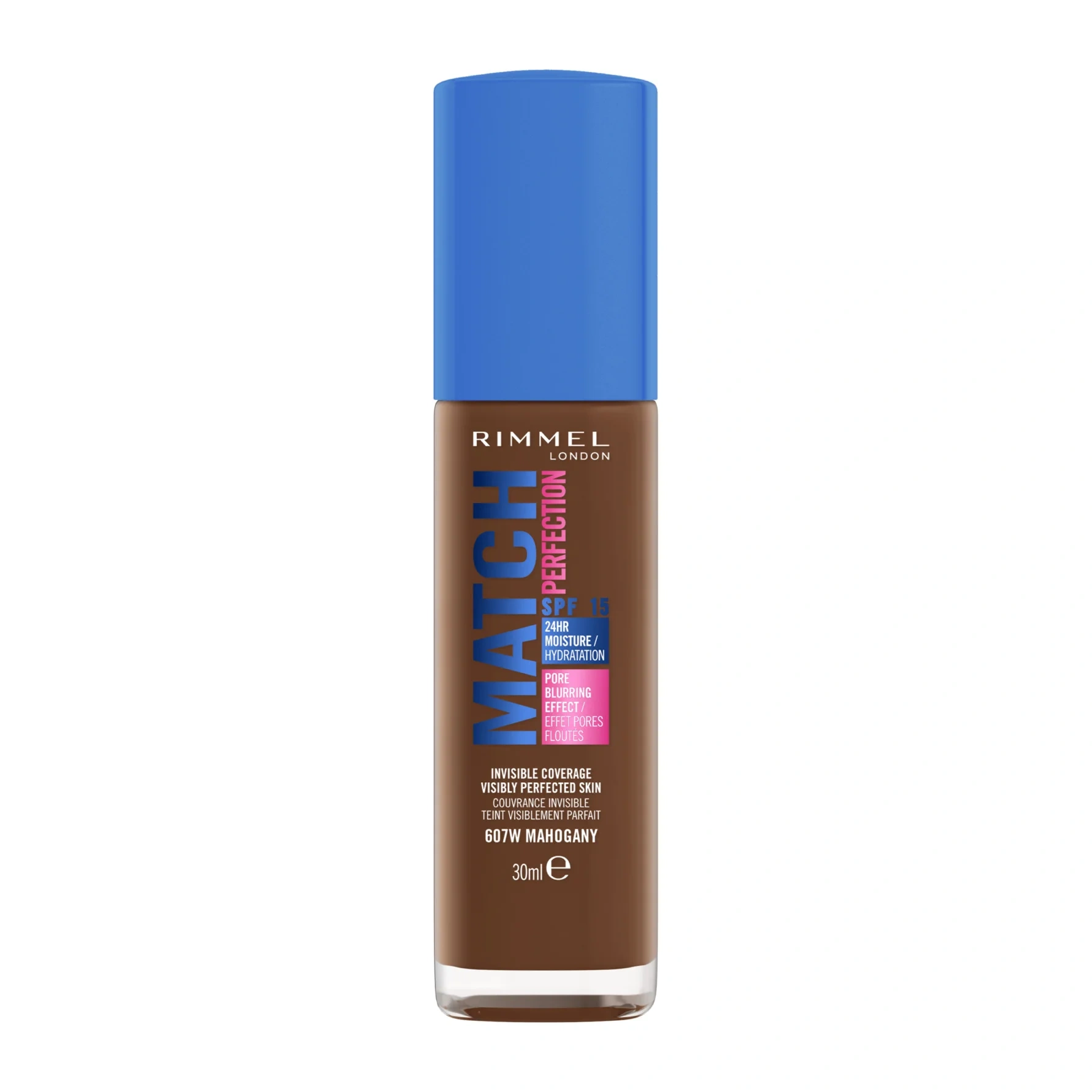 Rimmel Match Perfection Liquid Foundation 607 Mahogany