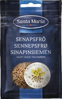 Santa Maria Gule Sennepsfrø 28g