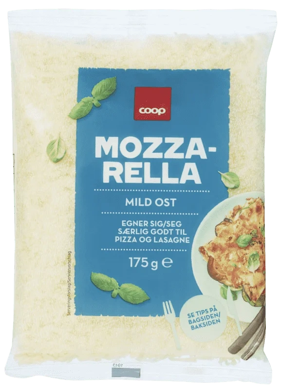 Coop Revet Mozzarella 175g