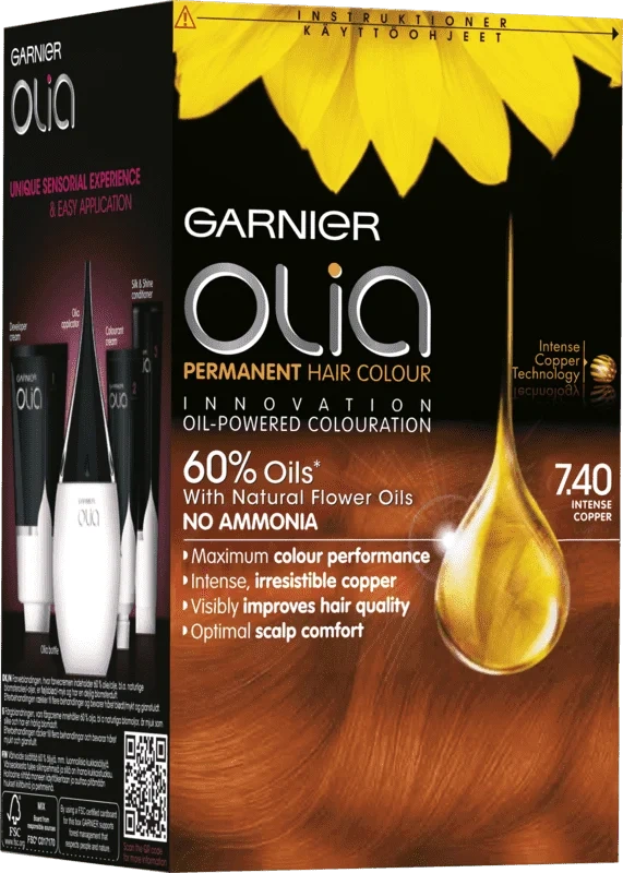 Olia Hårfarge 7.4 Intense Copper