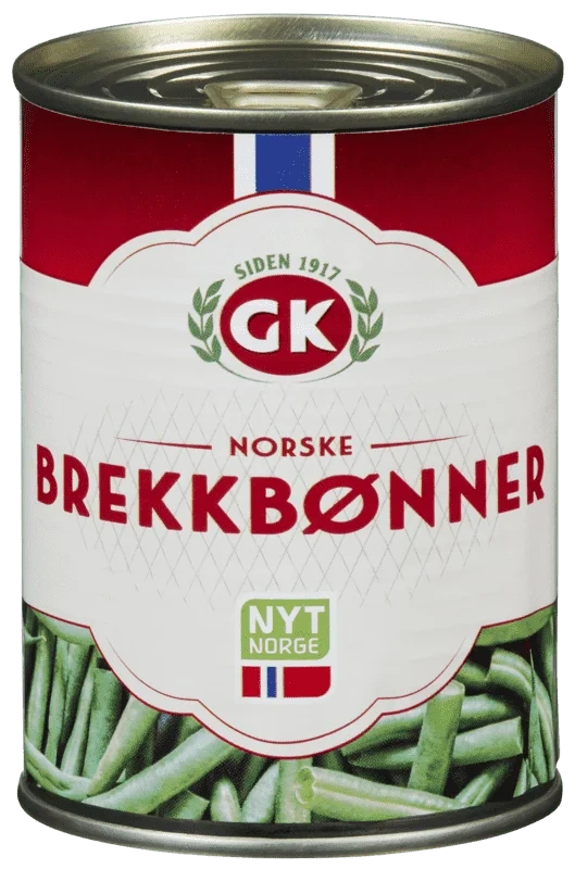 Brekkbønner 390g Gk