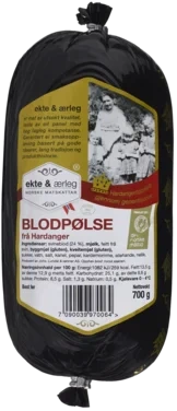 Blodpølse 700g Frå Hardanger