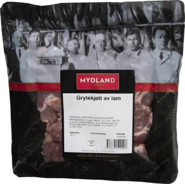 Grytekjøtt av Lam Ca. 1kg frys Mydland