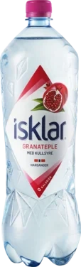 Isklar Sparkling Granateple 1,5l flaske