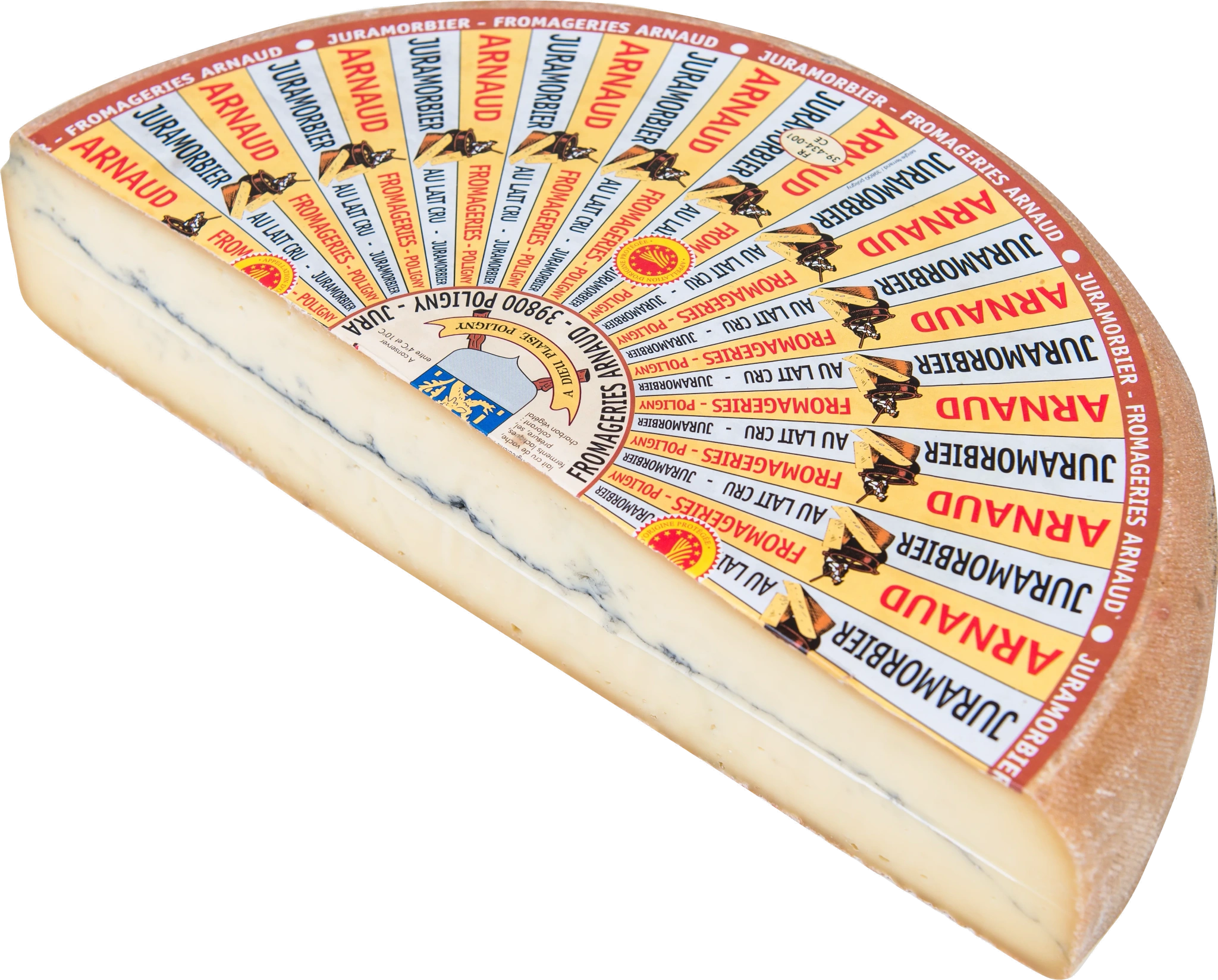 Morbier AOP opast 29% hårdost 3500g