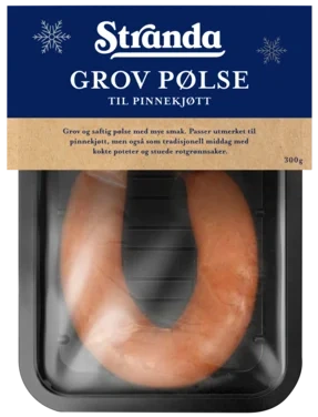 Grov Pølse 300g Stranda