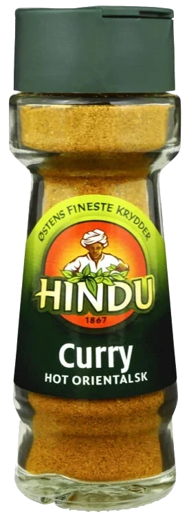 CURRY HOT ORIENTALSK HINDU GLASS