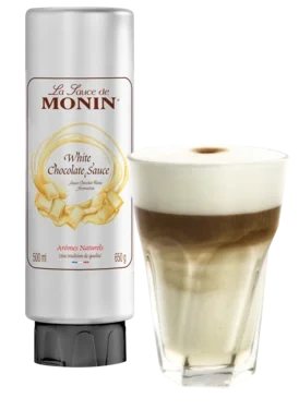 Hvit Sjokoladesaus 500ml Monin
