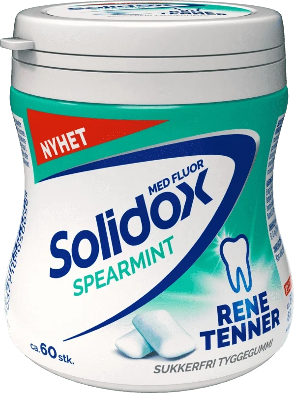 Solidox Tyggis Rene Tenner Spearmint 87g