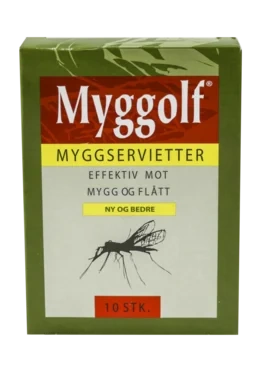 Myggolf Serviett Myggavvisende