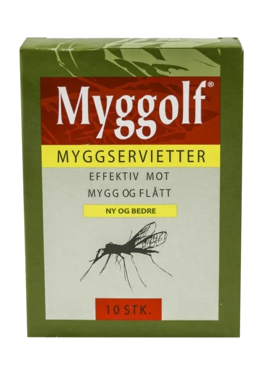 Myggolf Serviett Myggavvisende