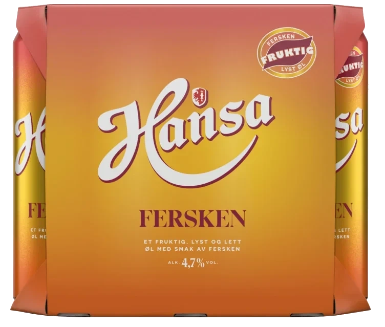 Hansa Fersken 0,5lx6 boks