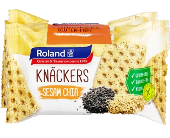 Knäckers Sesam Og Chia Glutenfri 140g