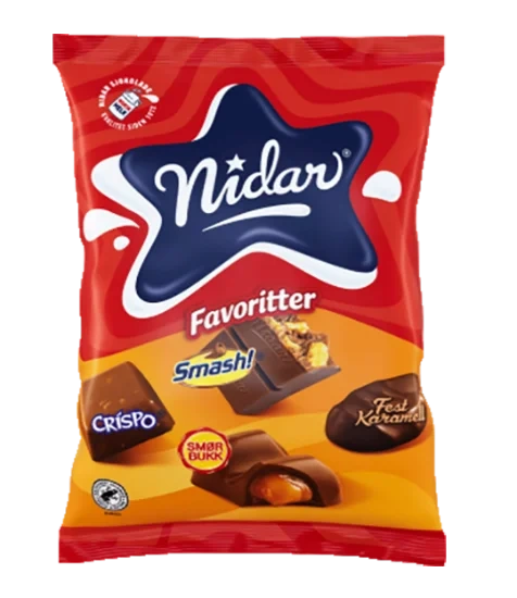 Nidar Favoritter Smash 200g