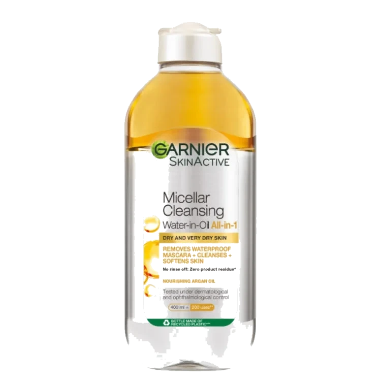 Garnier   Micellar Cleansing Water-in Oil All-in-1 for Very Dry Skin 400 ml