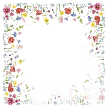 Snippduk Biodunicel 84x84cm Flowy Meadow