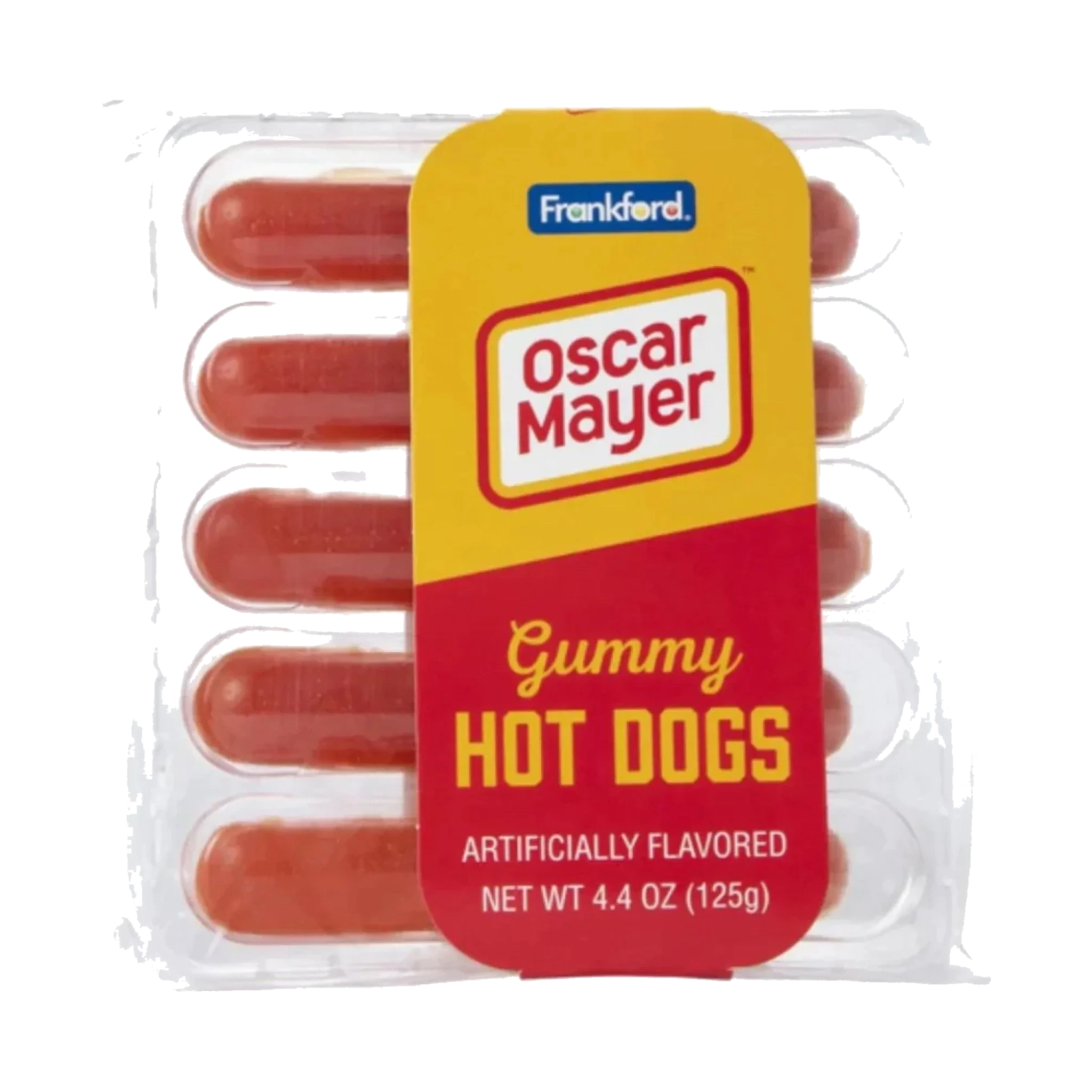 Oscar Mayer Gummy Hot Dogs 125 g DATOVARE