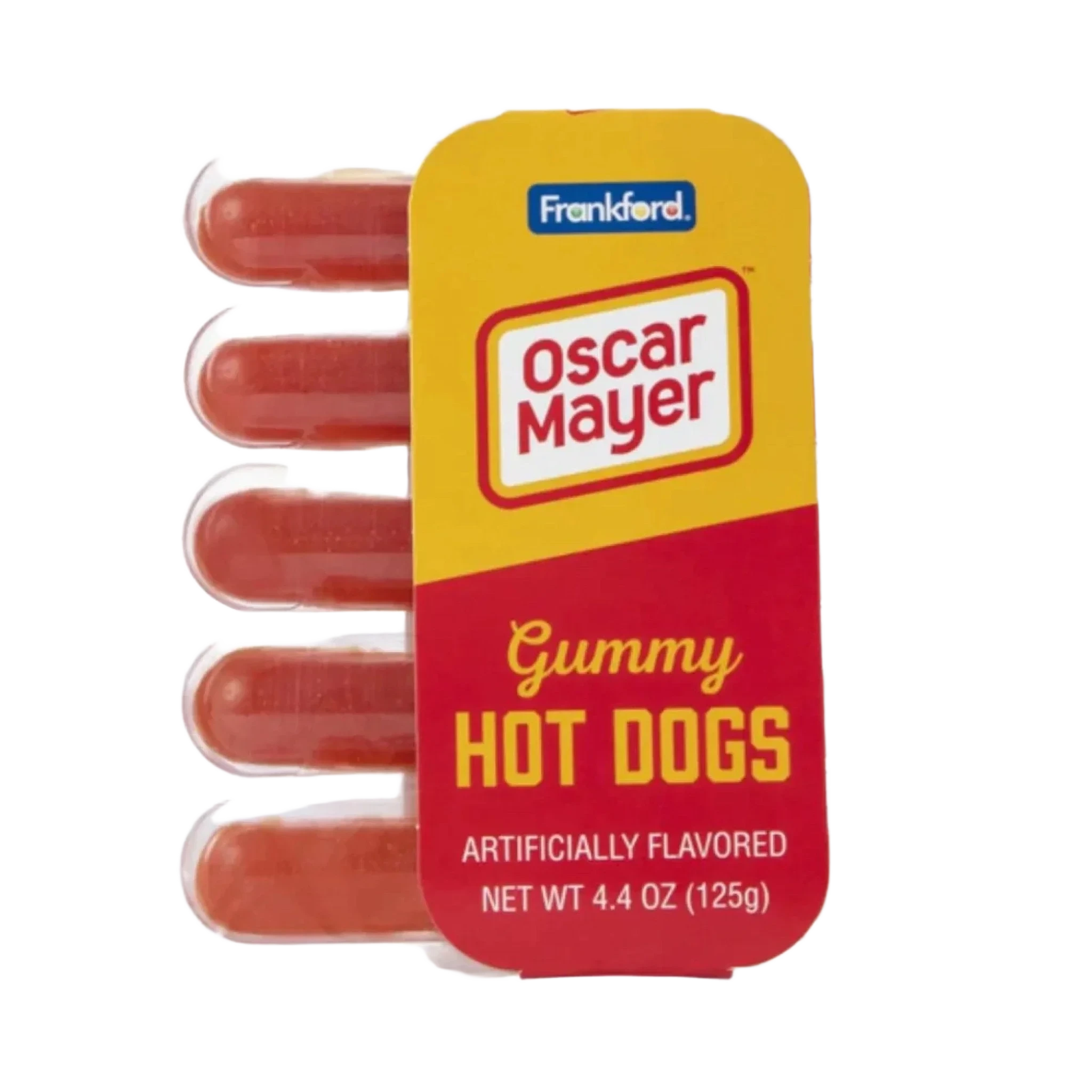 Oscar Mayer Gummy Hot Dogs 125 g DATOVARE