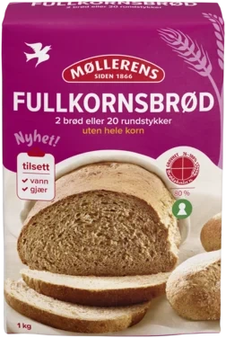 Fullkornsbrød, 1kg