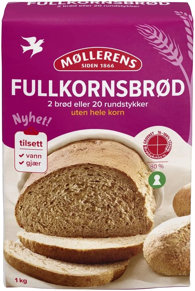 Fullkornsbrød 1 kg