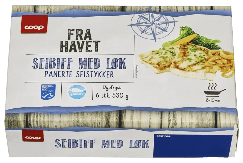 Coop Seibiff med Løk 530g