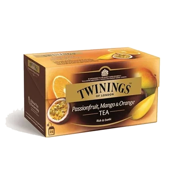 Pasjonsfrukt, Mango og Appelsin - 25 Teposer